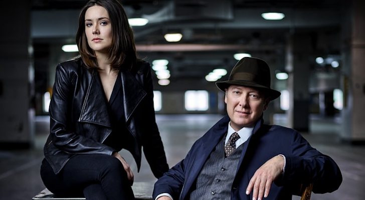 Megan Boone y James Spader en 'The Blacklist'