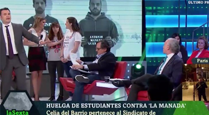 Enfrentamiento en 'laSexta noche' de Eduardo Inda
