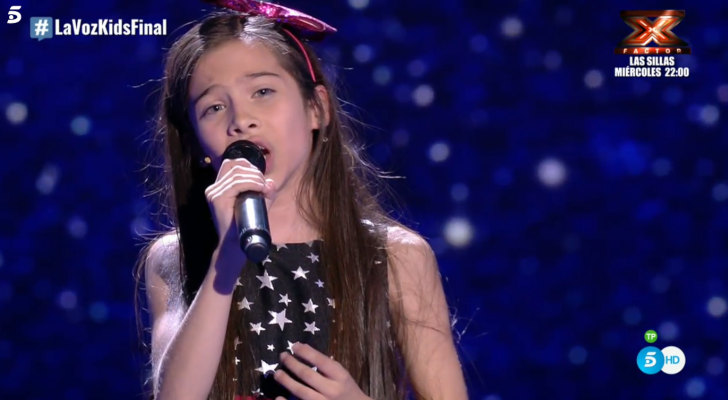 Melani, la ganadora de la cuarta edición de 'La Voz Kids'