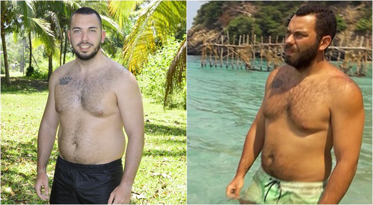 El antes y después de Alberto Isla en 'Supervivientes'