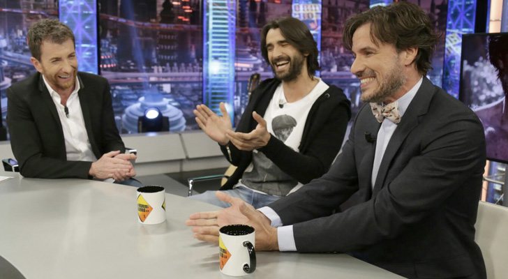 Aitor Luna y Daniel Grao en 'El hormiguero'