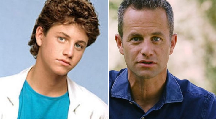 Kirk Cameron en 'Los problemas crecen' (izq.) y en la actualidad (der.)