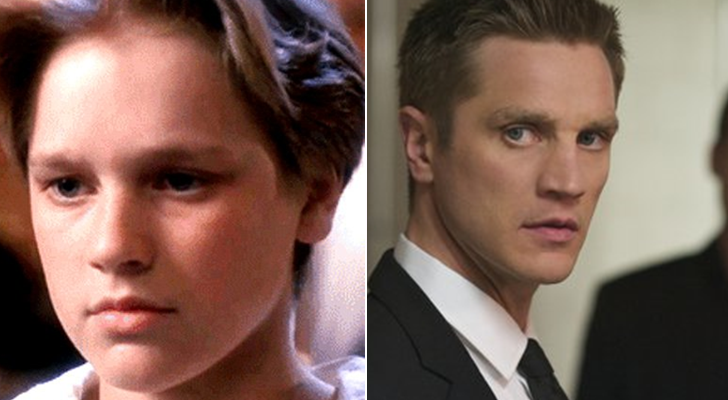 Devon Sawa en "Casper" (izq.) y en la actualidad (der.)