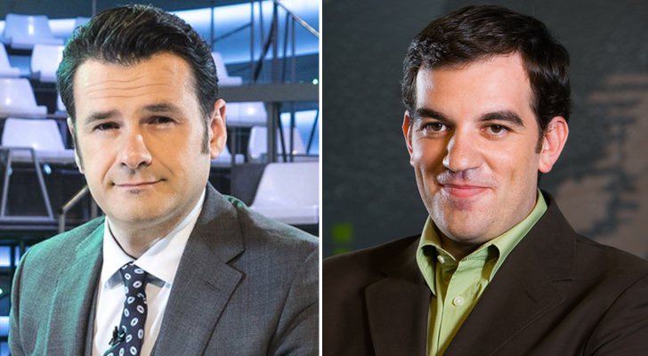 Iñaki López, presentador de 'laSexta noche' y César González Antón, director de informativos de laSexta