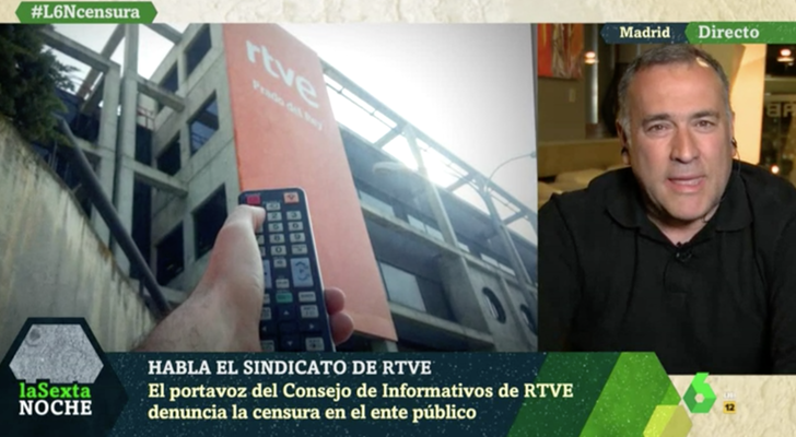 Xabier Fortes e Iñaki López en 'laSexta noche'