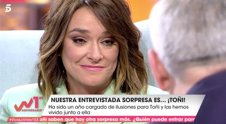 Entrevista sorpresa a Toñi Moreno en 'Viva la vida'