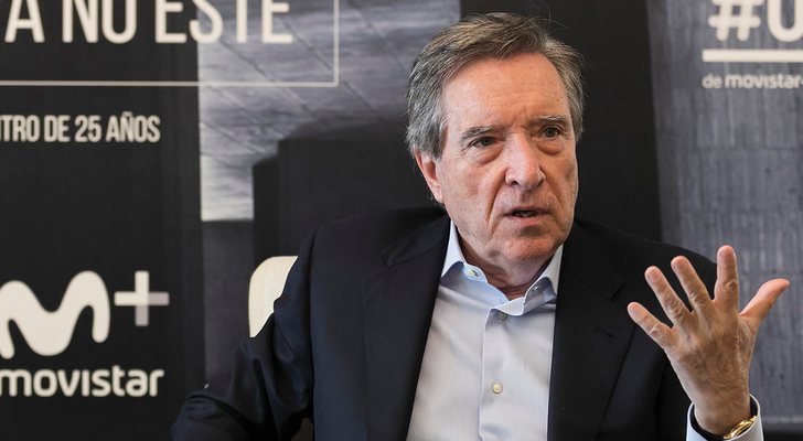 Iñaki Gabilondo recibe a un grupo de periodistas para presentar la tercera temporada de 'Cuando ya no esté'