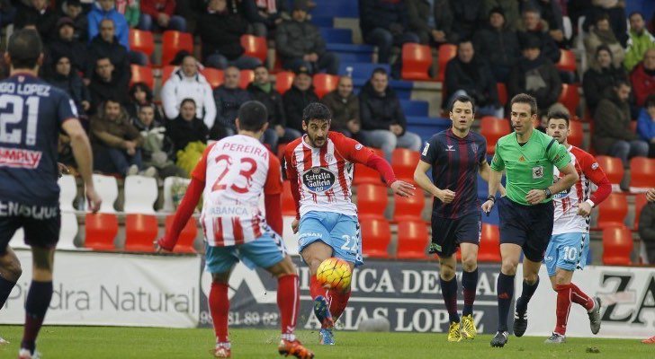 El partido entre el Lugo y el Huesca