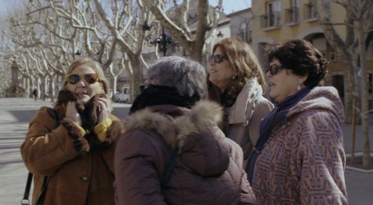 Las protagonistas de 'Bienvenidas al norte', en Berga