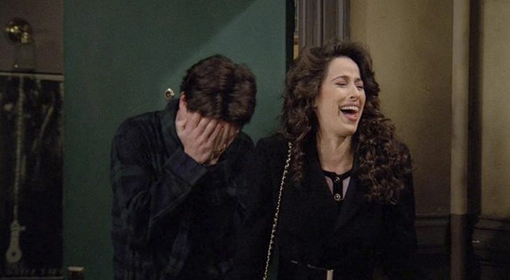 Chandler y Janice en 'Friends'