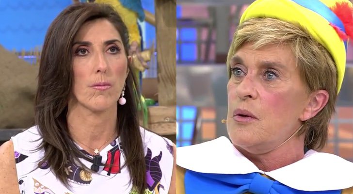 Paz Padilla se enfada con Chelo Gª Cortés en 'Sálvame'