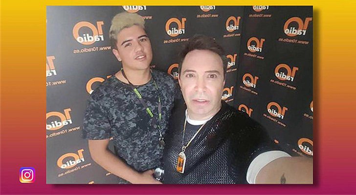 Luismi "el niño" y el maestro Joao en imágenes durante el programa 'Sálvame'