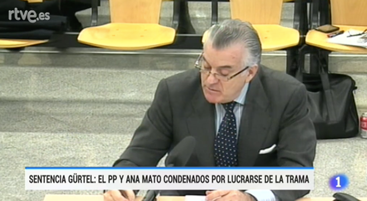 Avance informativo sobre la sentencia en TVE