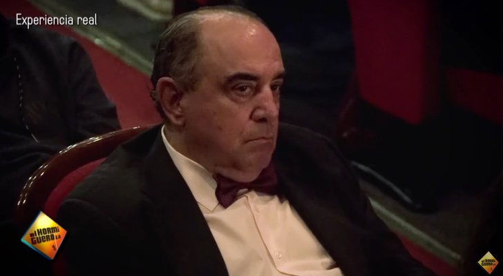 José María Román grabado por las cámaras ocultas de &#39;El hormiguero&#39;