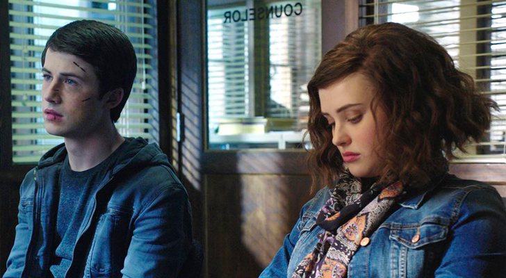 Hannah y Clay en una escena de 'Por 13 razones'