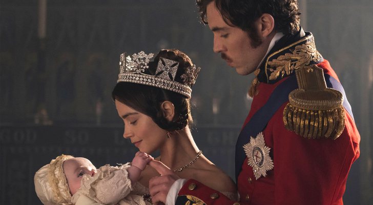 Jenna Coleman y Tom Hughes en &#39;Victoria&#39;