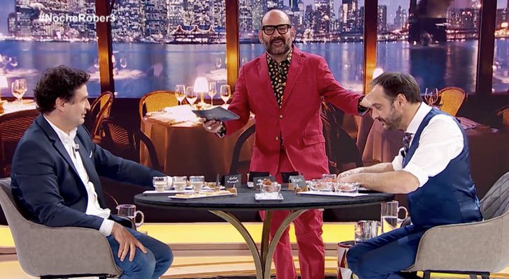 Pepe Rodríguez, José Corbacho y Roberto Vilar en 'La noche de Rober'