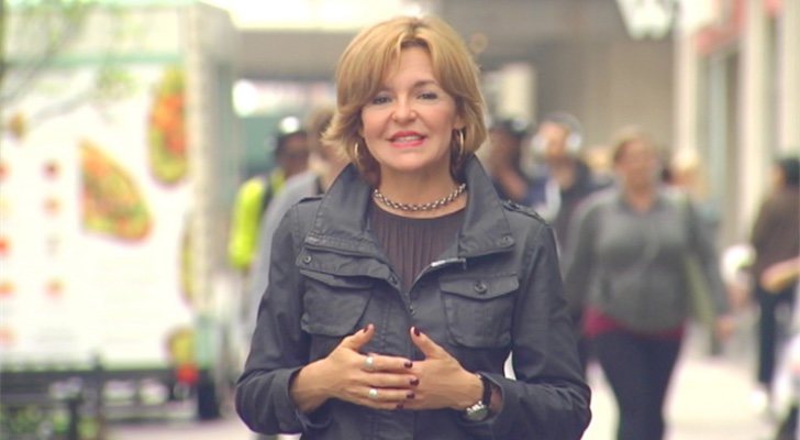 Almudena Ariza en un viernes negro