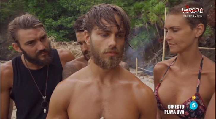 El concursante recibe la reprimenda del programa