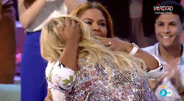 La emotiva reconciliación entre las dos concursantes