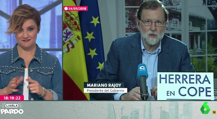 Cristina Pardo habla de Mariano Rajoy en 'Liarla Pardo'
