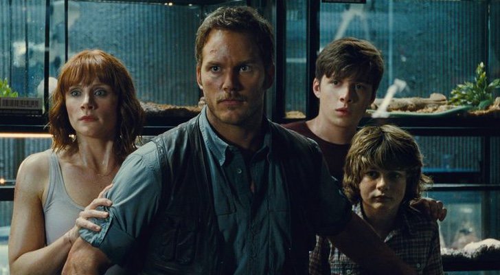 Chris Pratt y Bryce Dallas Howard protagonizan 'Jurassic World'