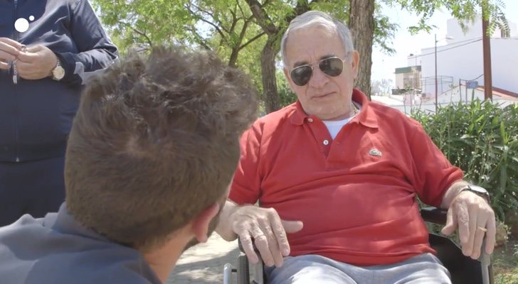 Pepe, el padre de "El Prenda" en el programa 'En el punto de mira'