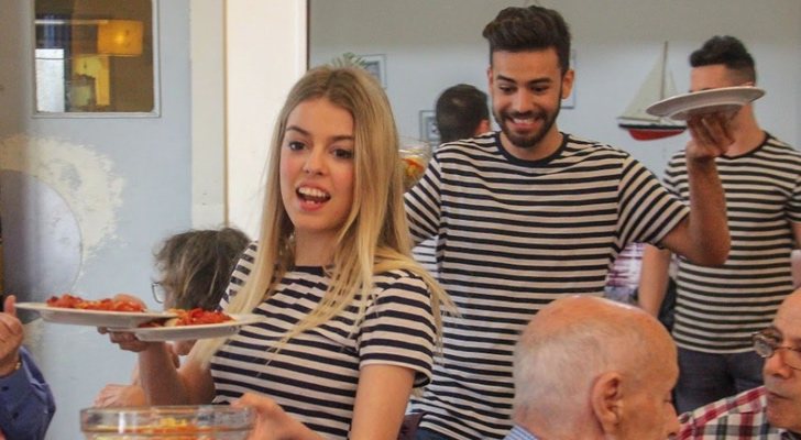 Agoney y Nerea en &#39;Trabajo temporal&#39;