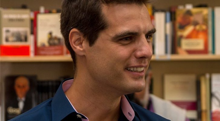 David Aleman en la Feria del Libro de Madrid