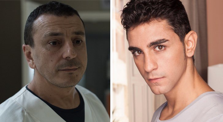 Marcial Álvarez y César Mateo, protagonistas de 'La víctima número 8'