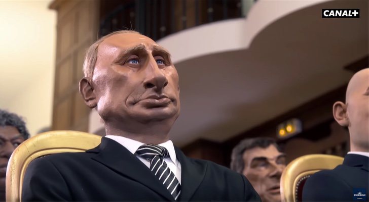 Vladimir Putin en 'Les Guignols'