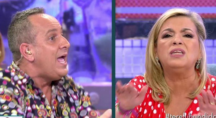 Victor Sandoval y Carmen Borrego en 'Sábado Deluxe'