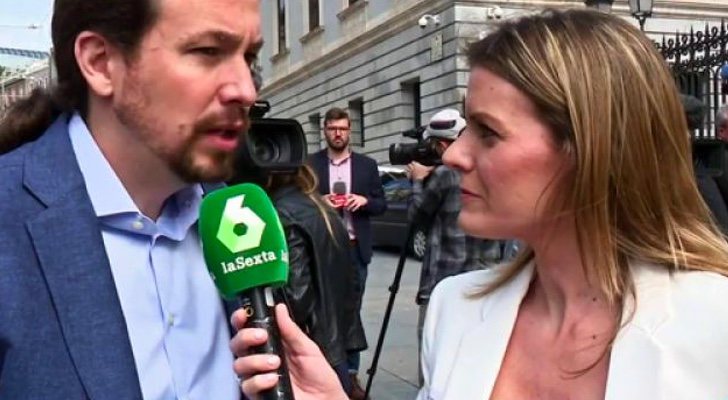 Pablo Iglesias, entrevistado por Andrea Ropero para 'laSexta noche'