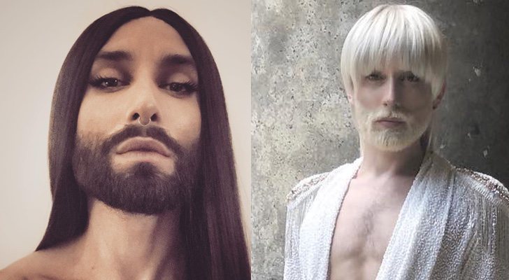 El antes y después de Conchita Wurst