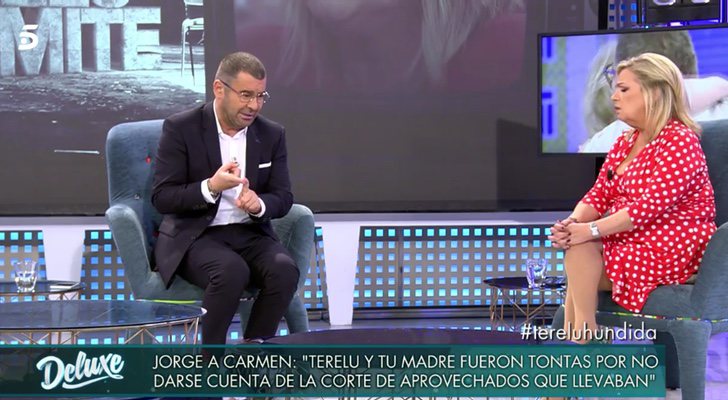 Jorge Javier Vázquez y Carmen Borrego en 'Sábado Deluxe'