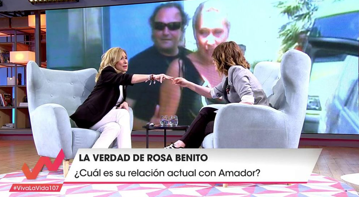 Rosa Benito se sincera con Toñi Moreno en 'Viva la vida'