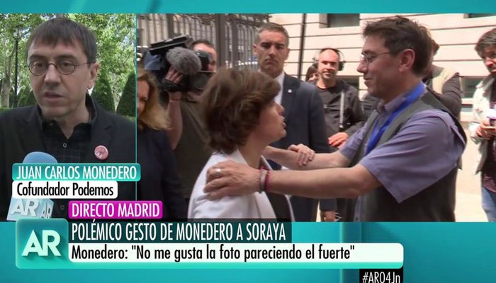 El encontronazo entre Sánez de Santamaría y Monedero, una de las polémicas de la moción de censura