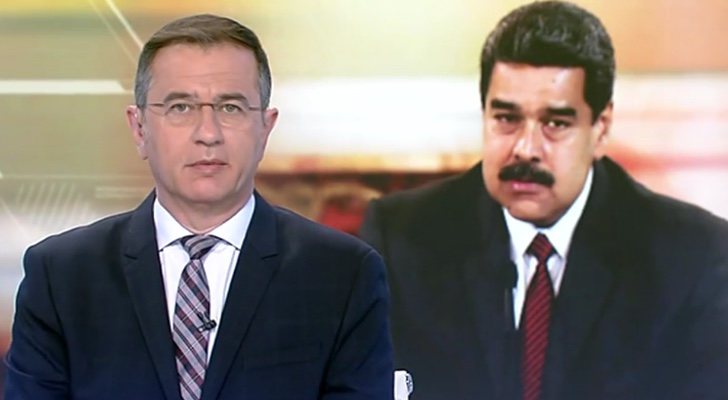 Pedro Carreño presenta el 'Telediario 1' del fin de semana