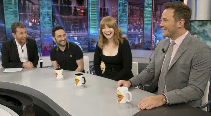 Los protagonistas y el director de &quot;Jurassic World&quot; en &#39;El hormiguero&#39;