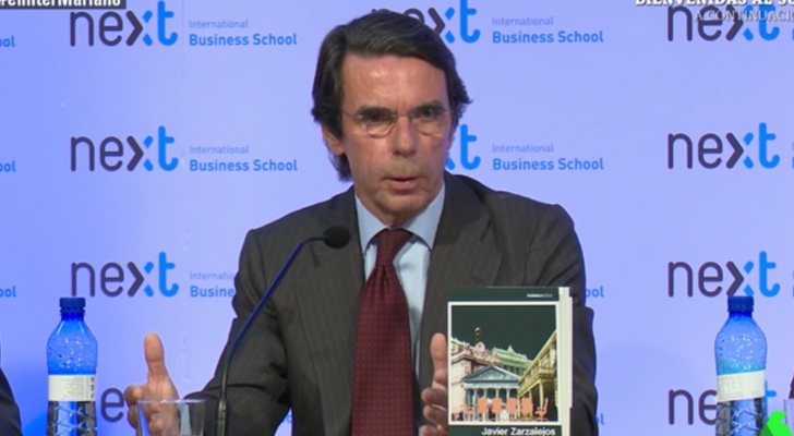 'El intermedio' recoge la rueda de prensa de Aznar