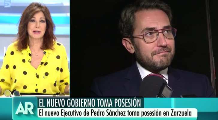 Ana Rosa Quintana habla de Màxim Huerta en 'El programa de Ana Rosa'