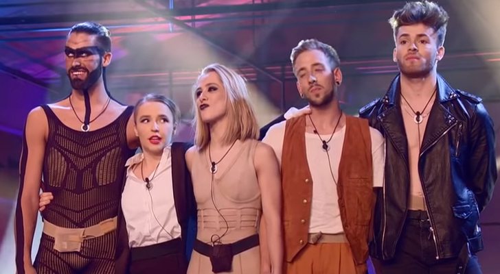 Valero, wondi, Ester, Adrian y Pablo en &#39;Fama a bailar&#39;