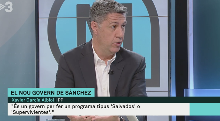 Albiol en TV3 con Lídia Heredia en 'Els matins'