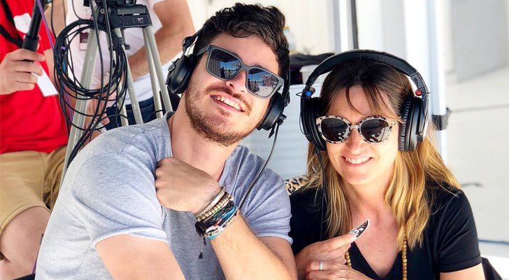 Luis Cepeda y Noemí Galera durante el casting de &#39;OT 2018&#39; en Valencia