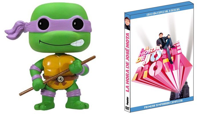 Funko de Donatello de 'Las Tortugas Ninja' y 'La hora de José Mota'