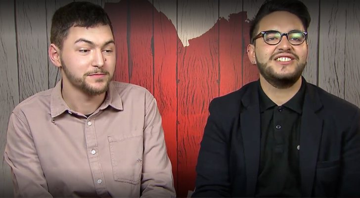 Miguel y Jorge en 'First Dates'