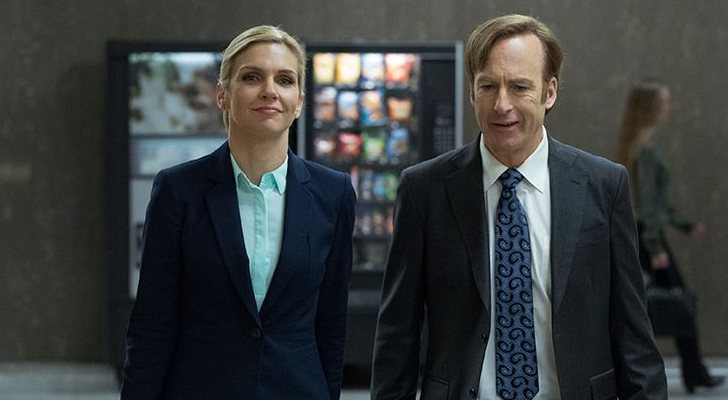Rhea Seehorn y Bob Odenkirk en 'Better Call Saul''