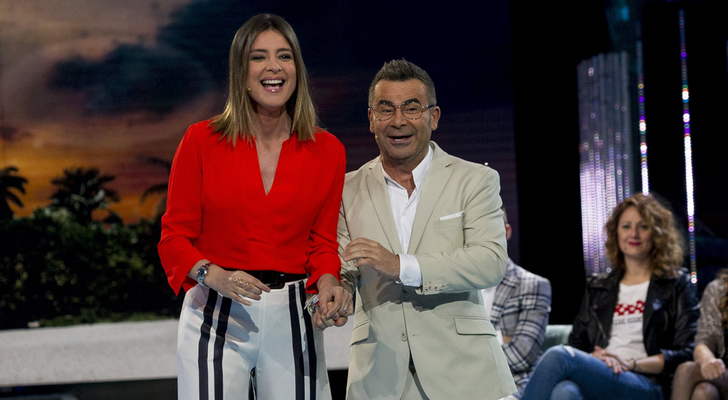 Jorge Javier Vázquez y Sandra Barneda en 'Supervivientes'