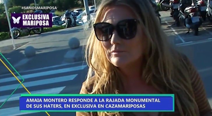 Amaia Montero habla para 'Cazamariposas'