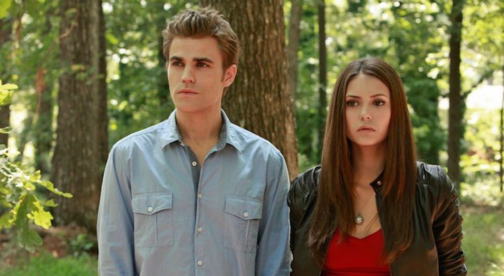 Paul Wesley y Nina Dobrev en 'Crónicas Vampíricas'